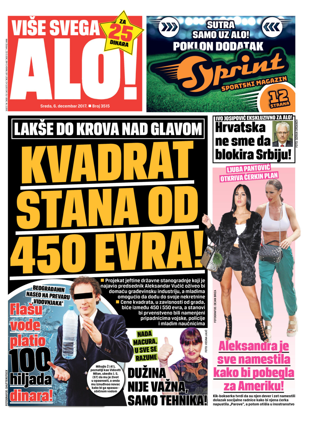 Naslovna za: 6.12.2017