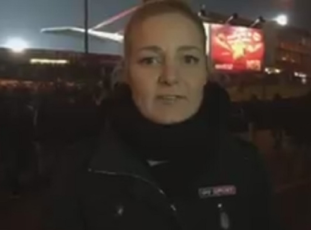 "Delije" spopale nemačku novinarku (VIDEO)