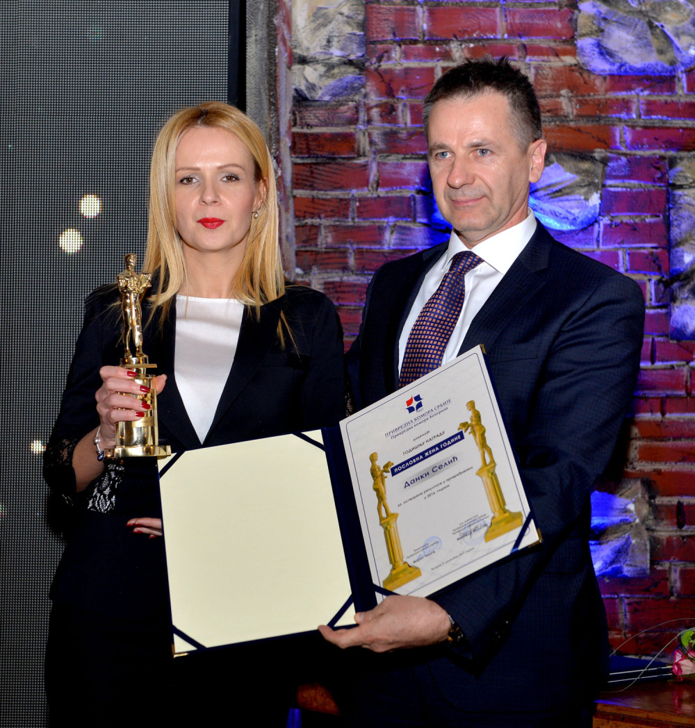 Ona je "Poslovna žena godine"!