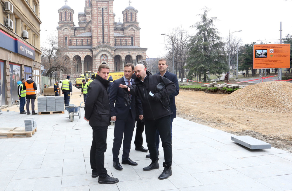 Evo kako će izgledati plato ispred crkve Svetog Marka (FOTO)