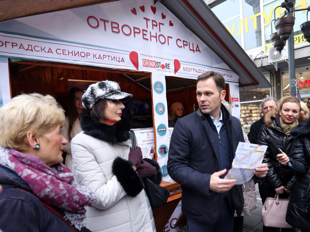 Senior kartice i na Trgu otvorenog srca