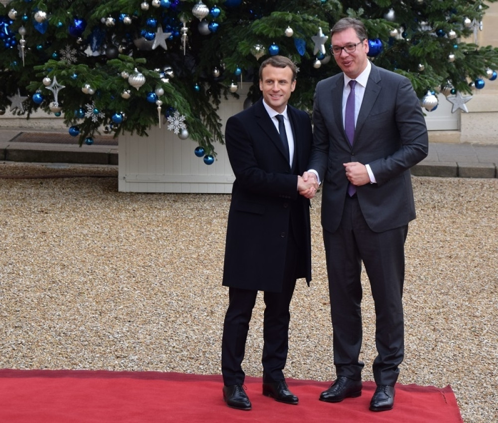 Poznat datum Makronovog dolaska u Srbiju