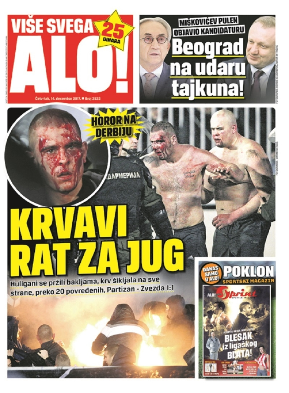 Naslovna za: 14.12.2017