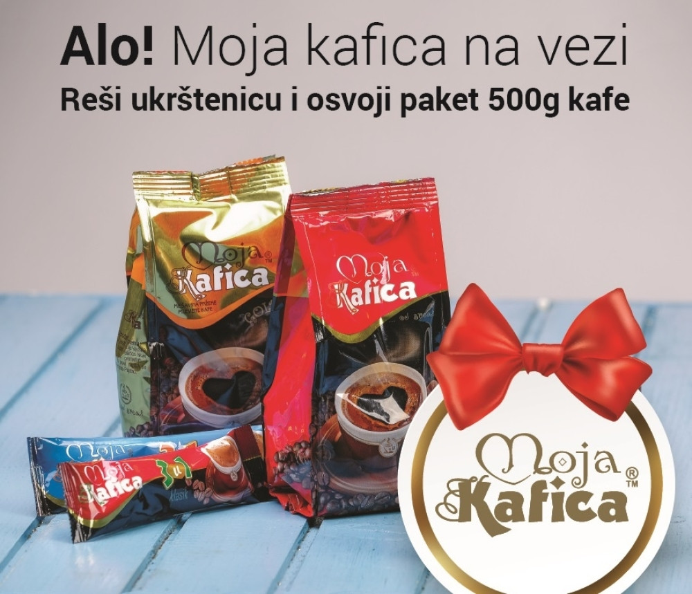 NAGRADNA UKRŠTENICA: Reši i osvoji 500 grama kafe