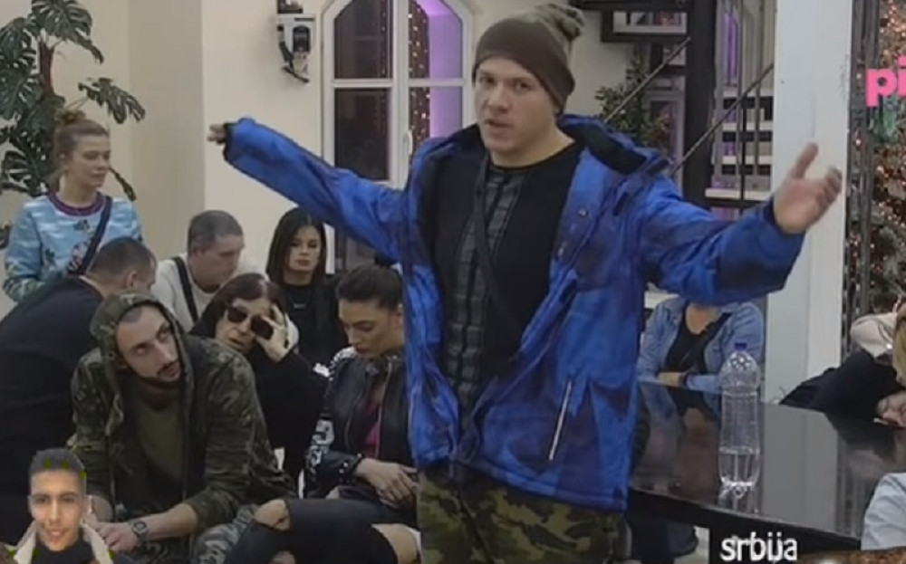 Sloba pukao hoće da bije ženu, obezbeđenje ga smirivalo!