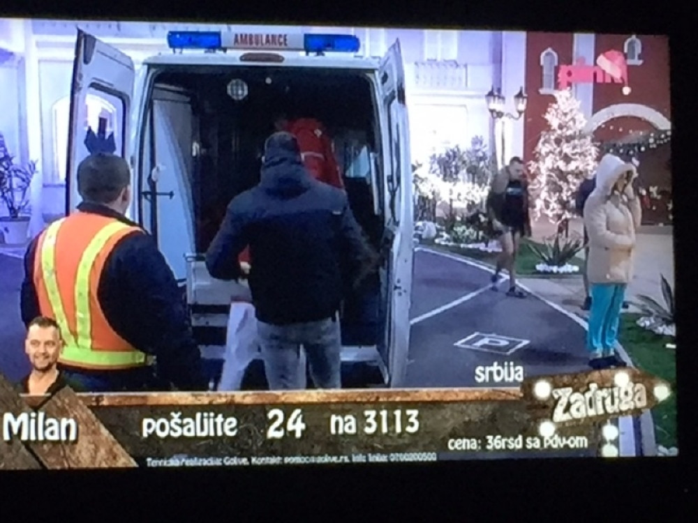 Janjuša odvezla Hitna pomoć! (FOTO)