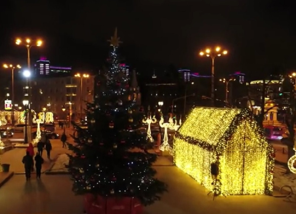 Ovako izgleda Moskva pred doček Nove godine