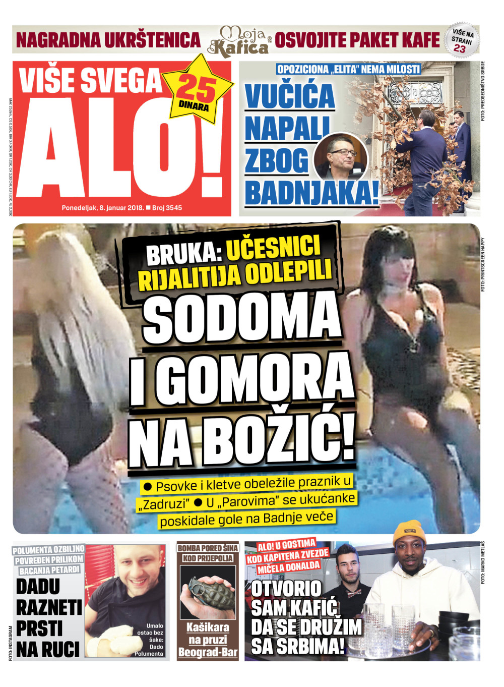 Naslovna za: 8.1.2018