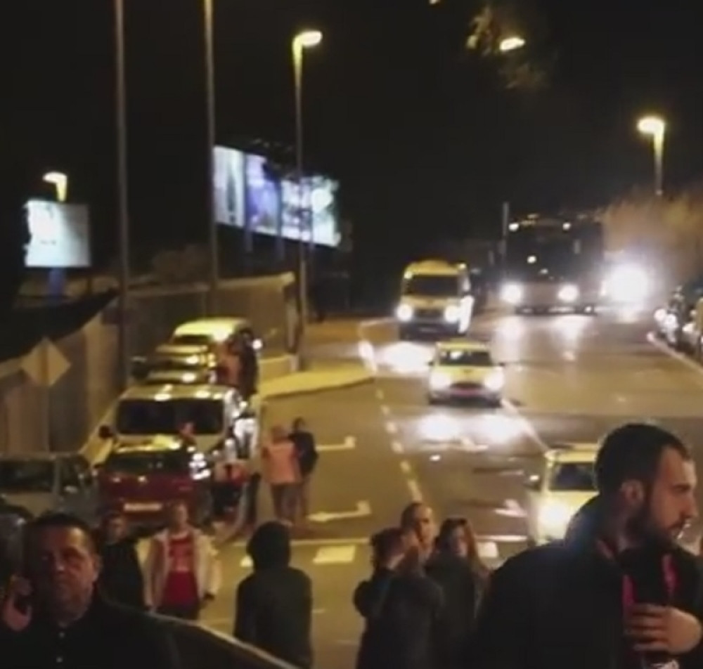 Ovako je izgledao dolazak srpskih rukometaša u dvoranu