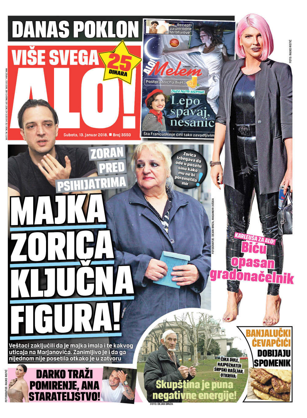 Naslovna za: 13.1.2018