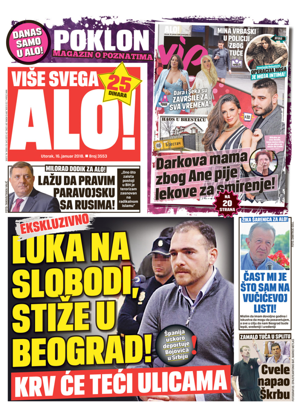 Naslovna za: 16.1.2018