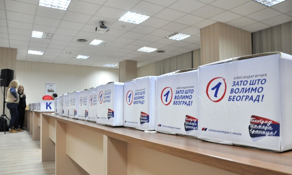 Proglašena izborna lista SNS-a