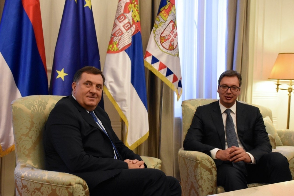 Vučić i Dodik o pitanjima od nacionalnog značaja