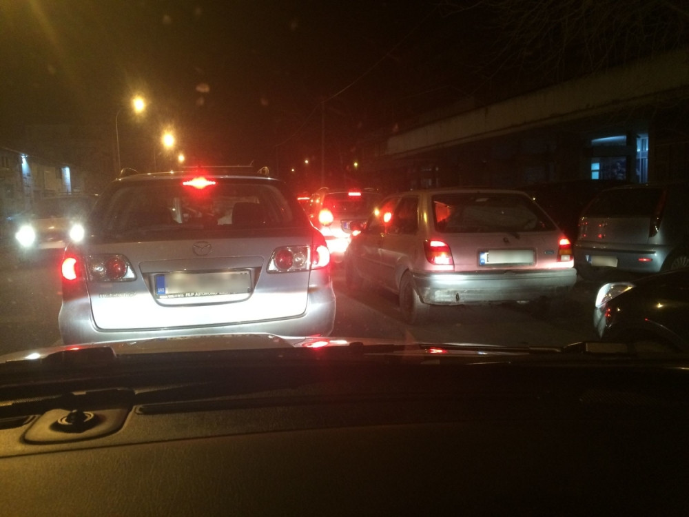 Haos na Pančevačkom mostu!