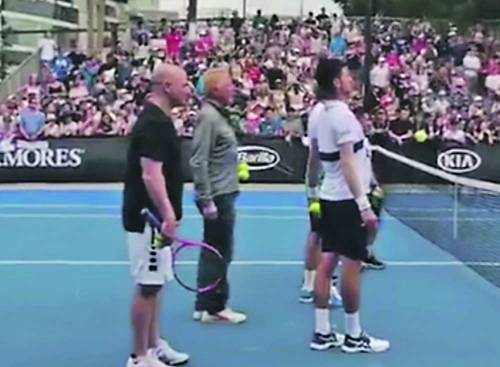 Beker upao na trening!