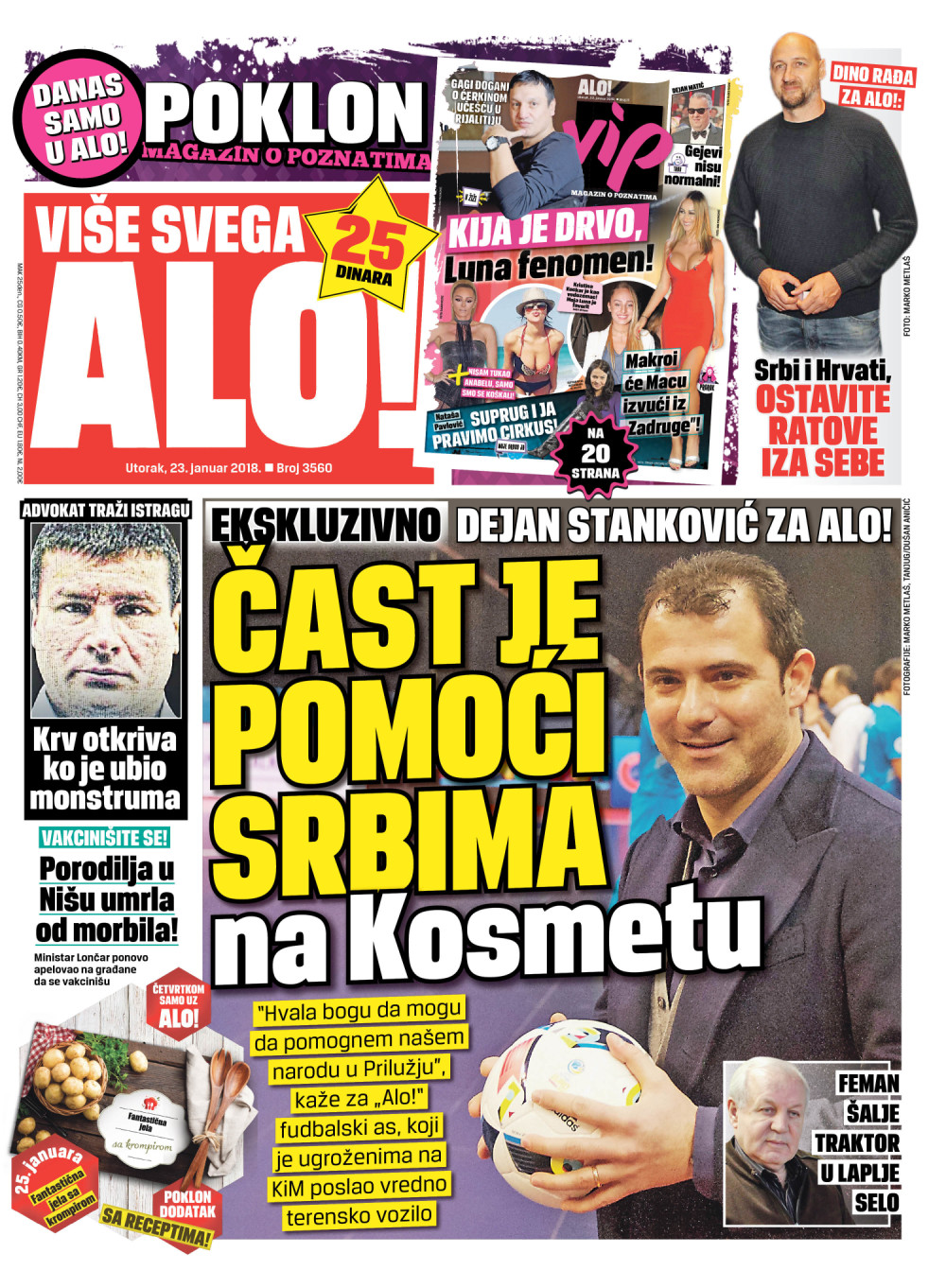 Naslovna za: 23.1.2018