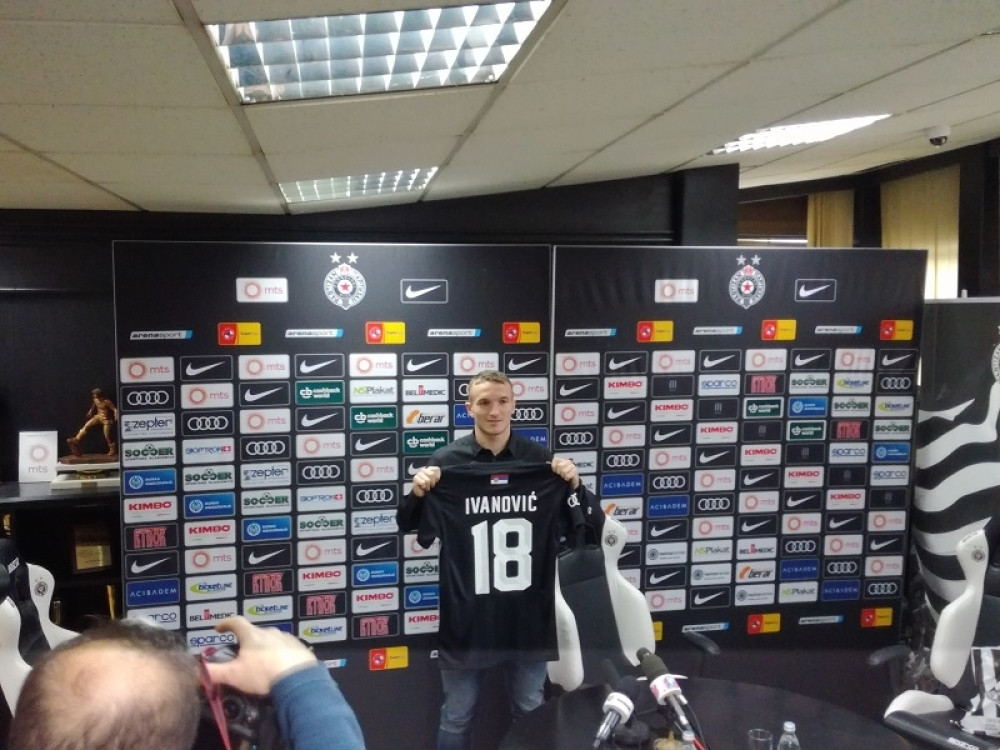 Ivanović: Hoću karijeru, zato sam i došao u Partizan!