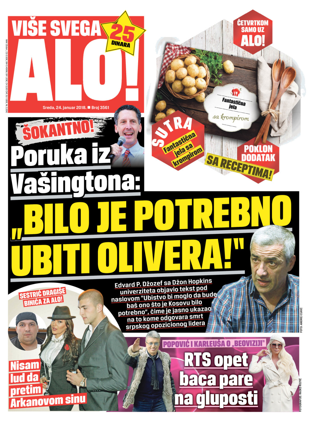 Naslovna za: 24.1.2018