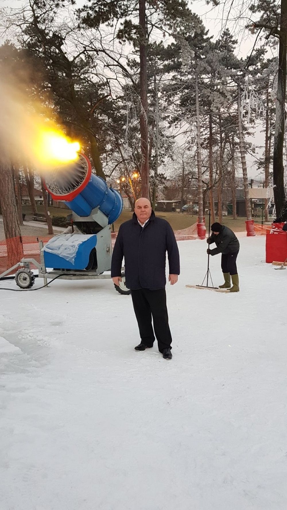 "Pao" sneg u Jagodini!