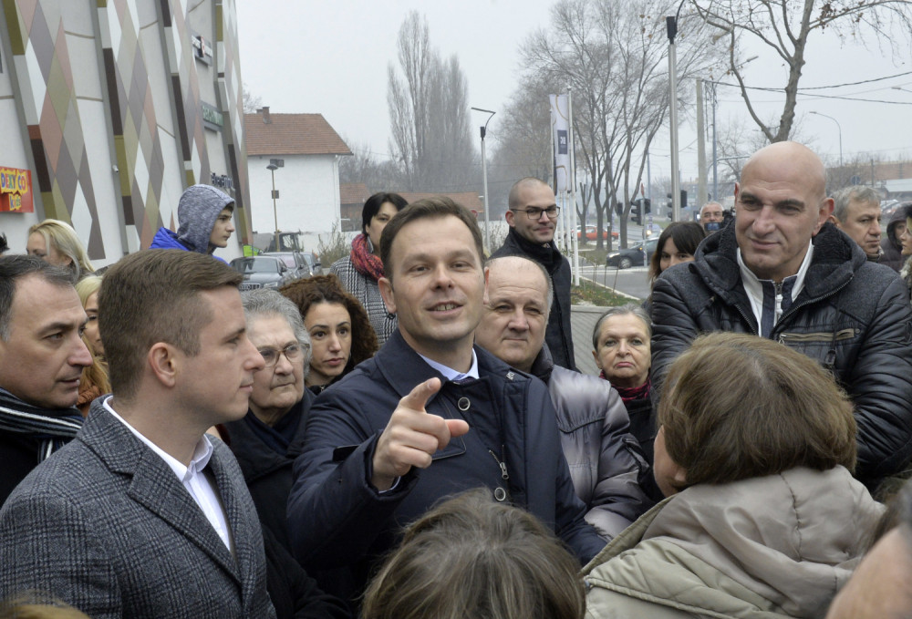 Mali i Grbović razgovarali sa građanima Karaburme