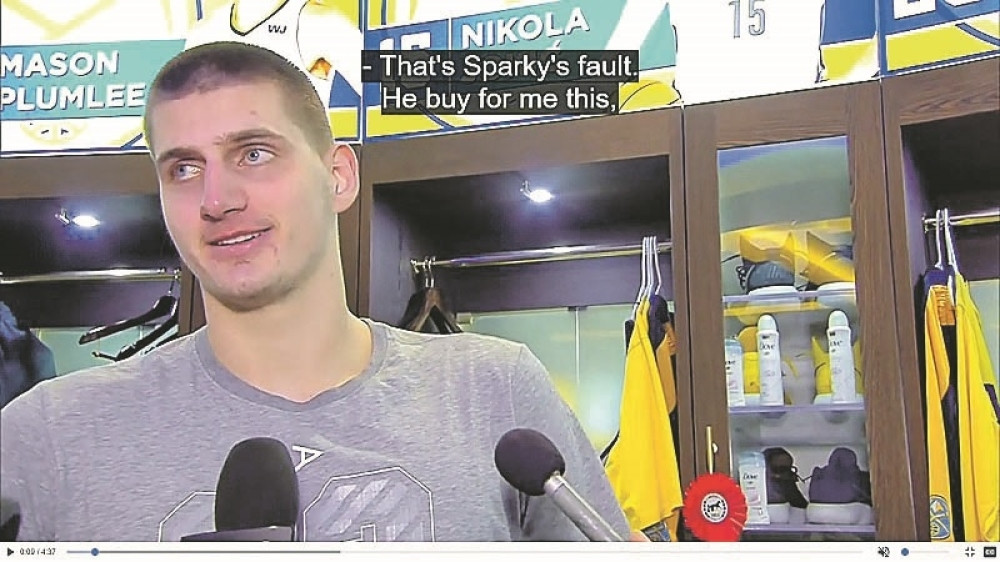 Jokićeva nagrada ženski dezodorans!