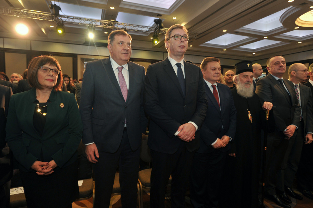 Dodik sa Vučićem i Malim obišao "Beograd na vodi"