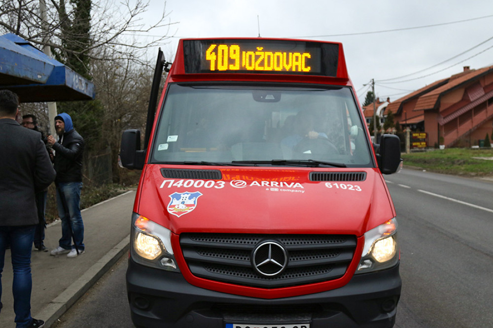 Produžene autobuske linije 401, 402 i  409