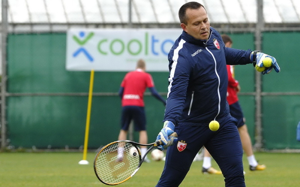 Golmani Zvezde kao hvatači loptica na Vimbldonu