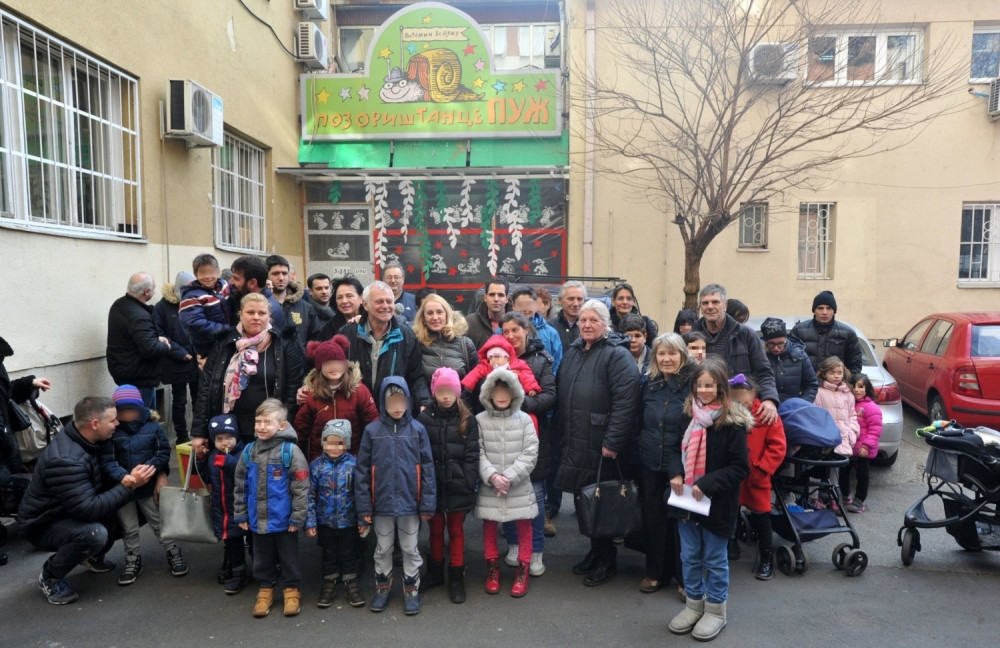 Građani sa decom podržali Branka Kockicu