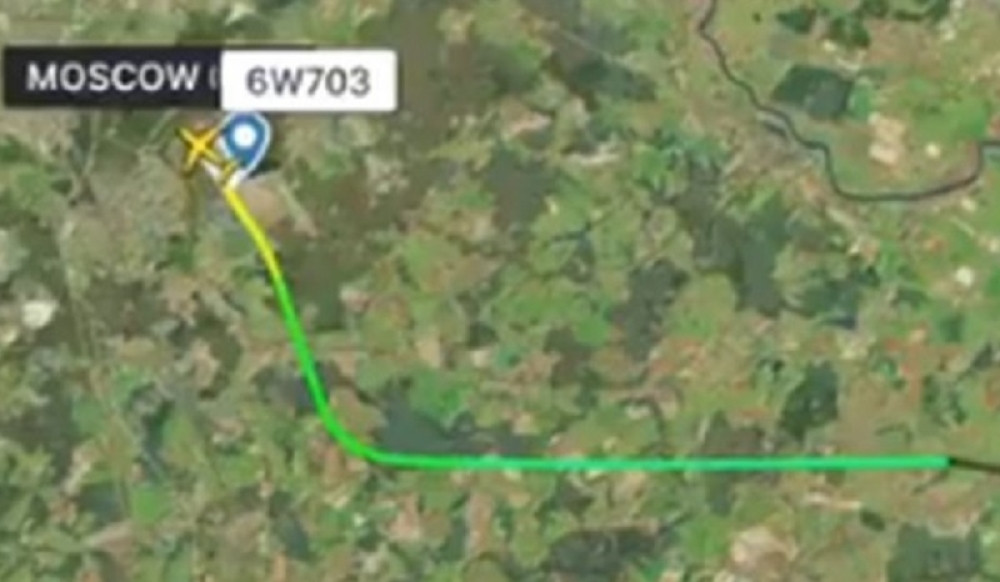 Ovo je trenutak kada ruski avion nestaje sa radara! (VIDEO)