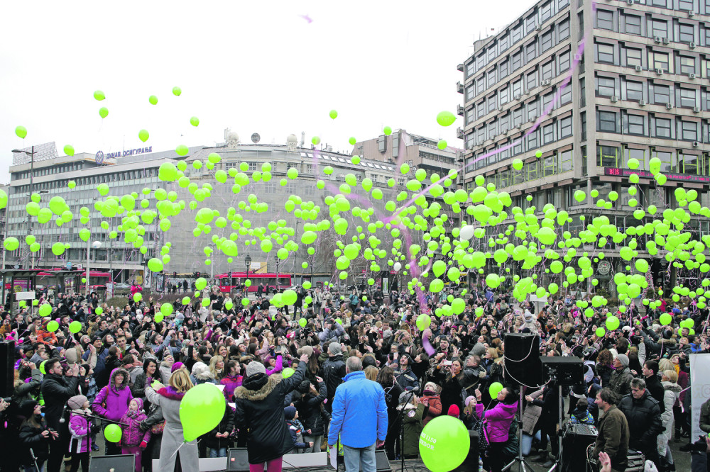 Roditelji izlečene dece pružili podršku oboleloj od raka