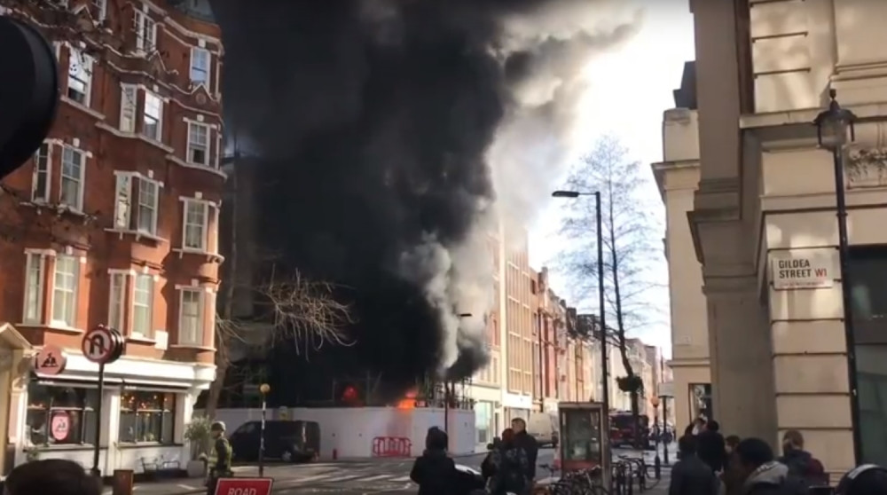 Stravičan požar u centru Londona