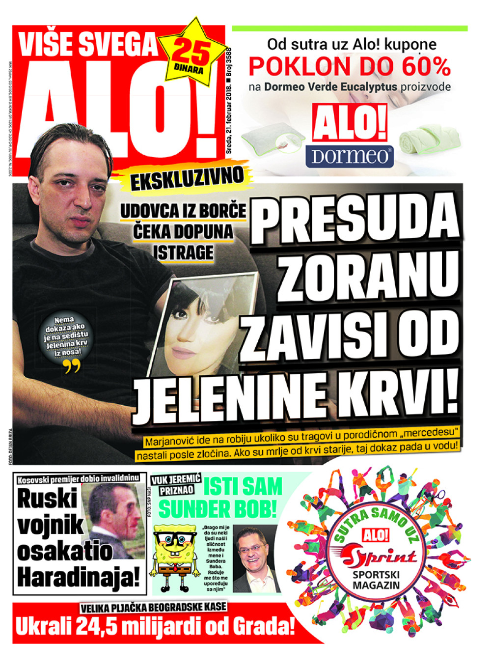Naslovna za: 21.2.2018
