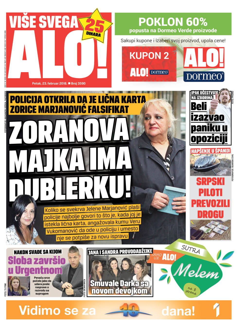 Naslovna za: 23.2.2018