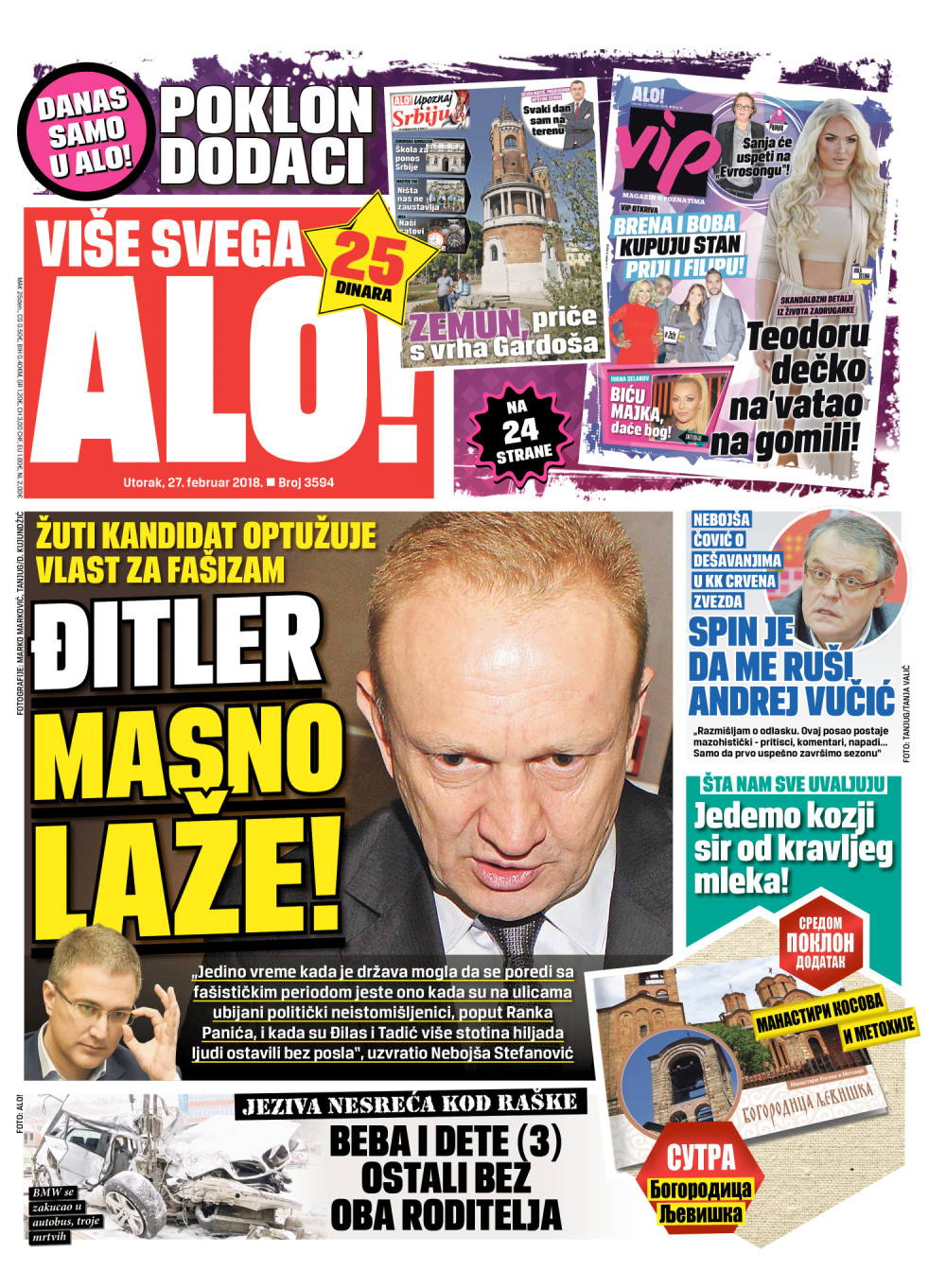 Naslovna za: 27.2.2018