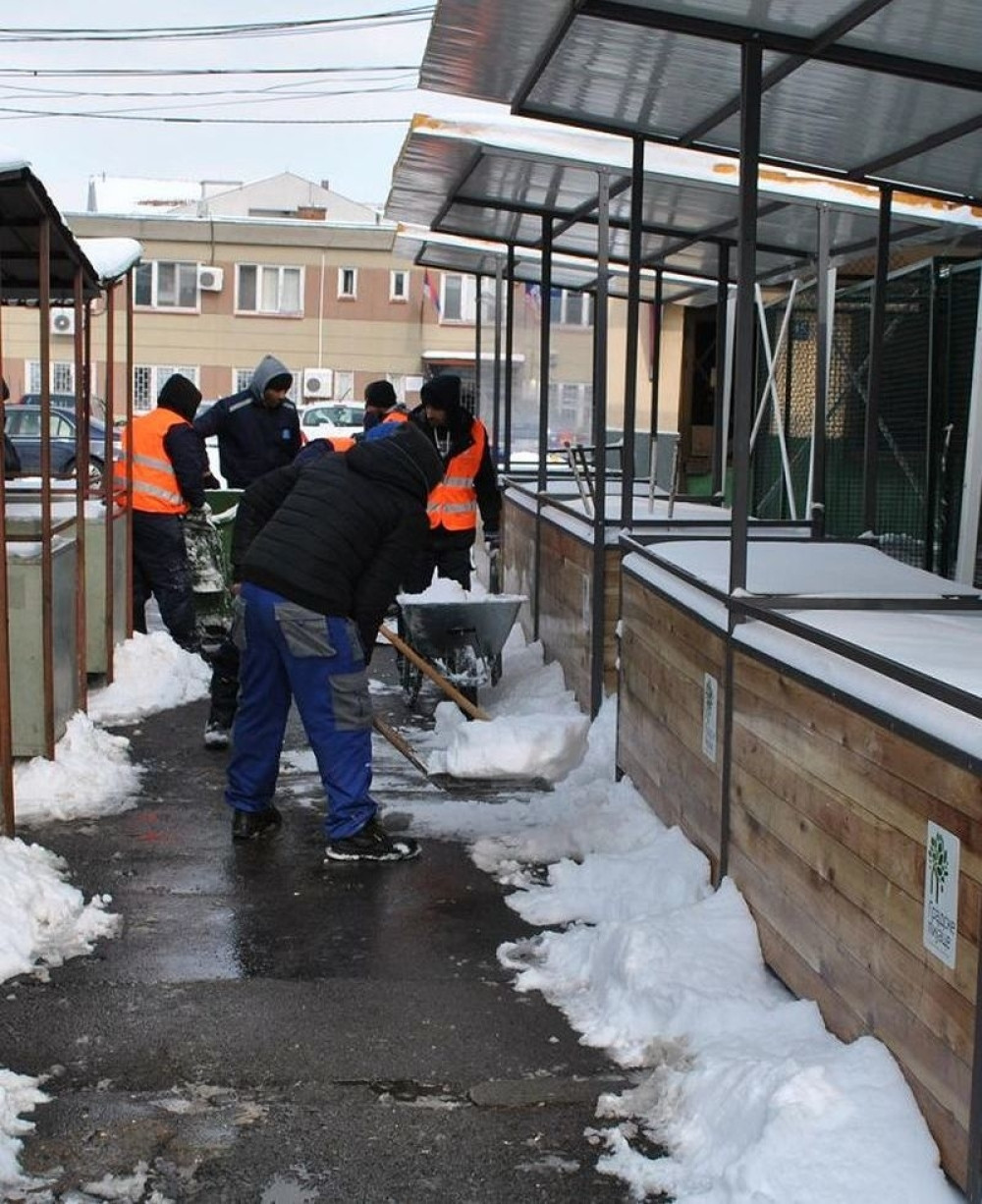 Na pijacama bez snega i leda