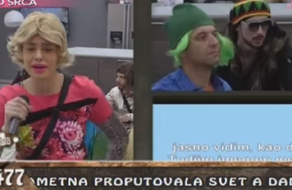 Mina pevala Šakovu pesmu, pa mu poslala tajnu poruku!