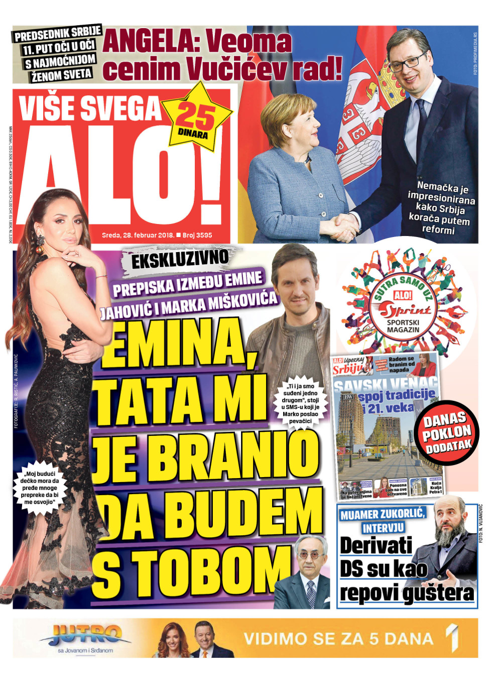 Naslovna za: 28.2.2018