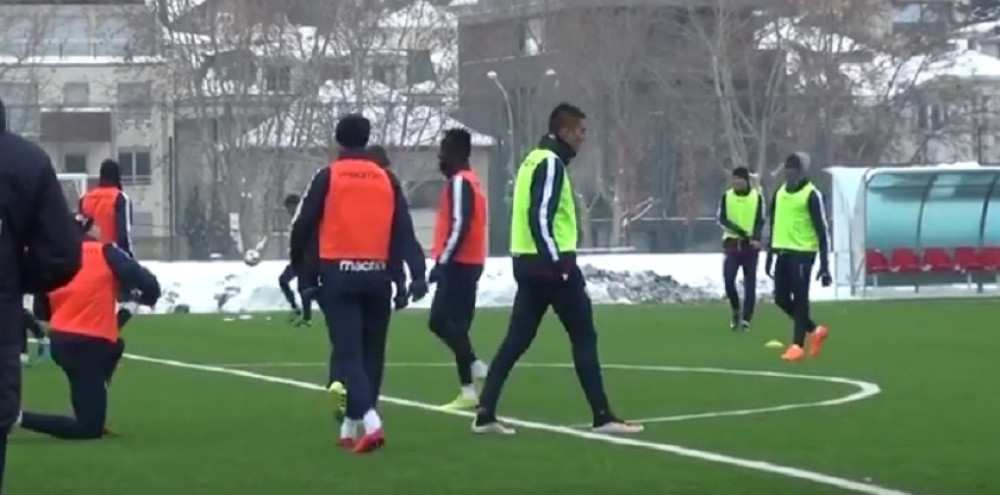 Prvi trening Zvezde na novim terenima, Milojević uzbuđen kao nikad pre