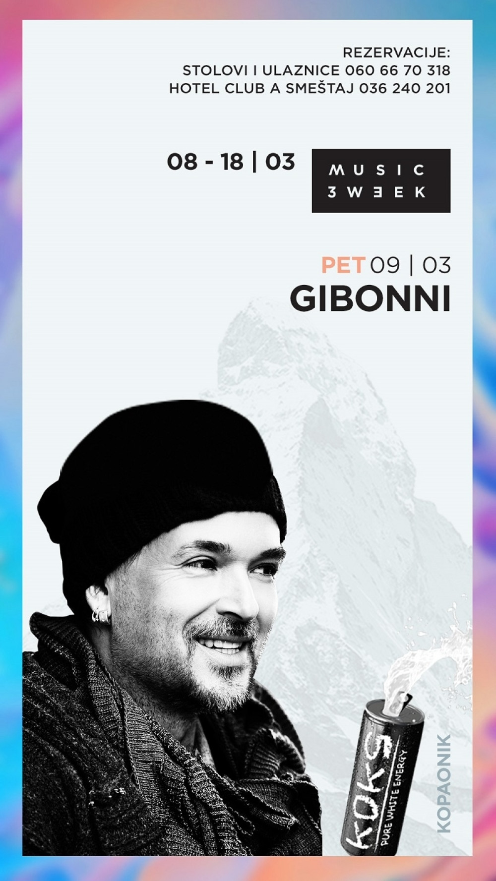 Džiboni u Švedskoj uhvatio zalet za Kop i Music Week!