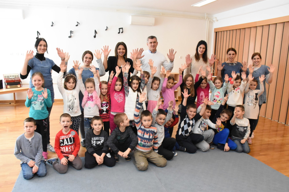 Muzička edukacija mališana u Zemunu