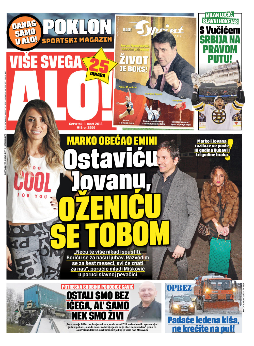 Naslovna za: 1.3.2018