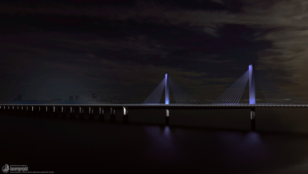 Automobil se zakucao u pokvaren autobus na Mostu na Adi, ima povređenih