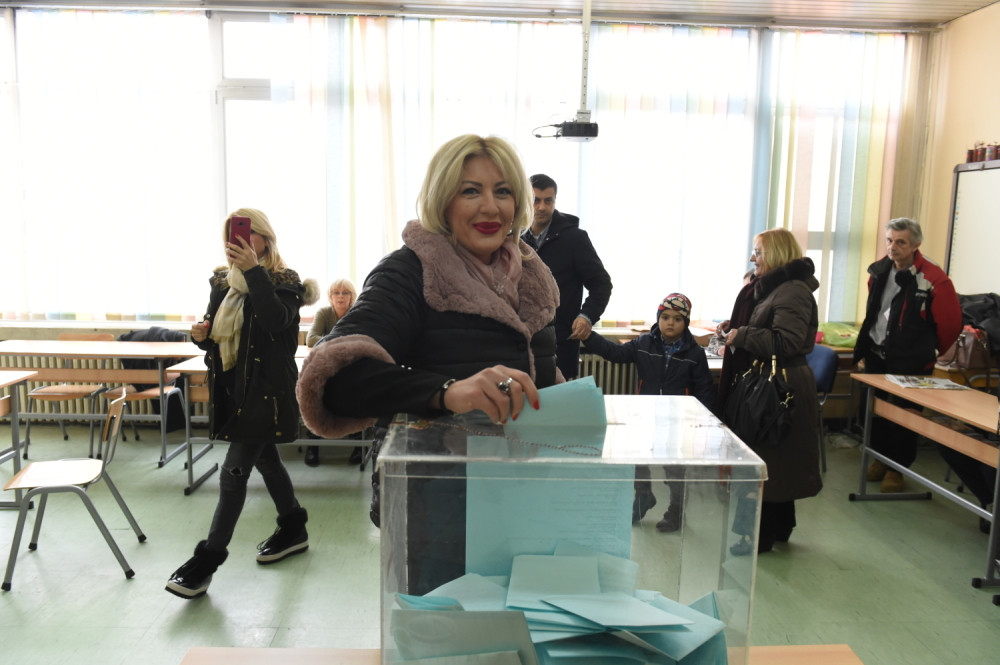 Jadranka glasala na Voždovcu