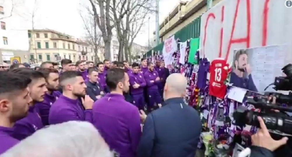 Ovako su se saigrači danas oprostili od kapitena Fjorentine (VIDEO)