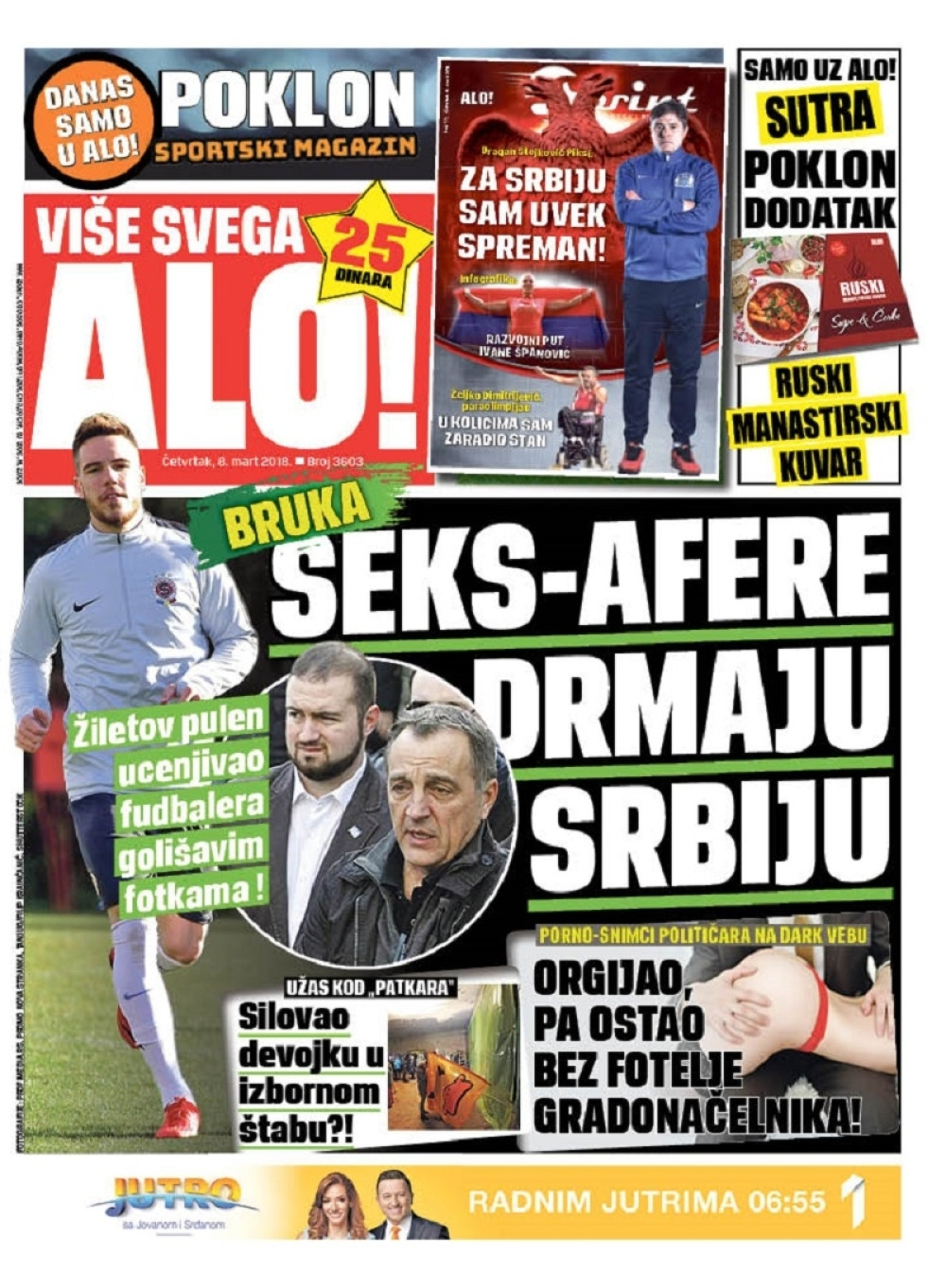 Naslovna za: 8.3.2018