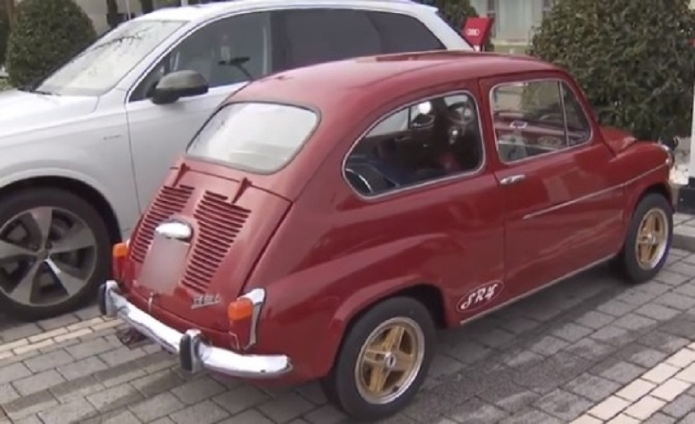 Kapiten Real Madrida vozi crvenog "fiću" (VIDEO)