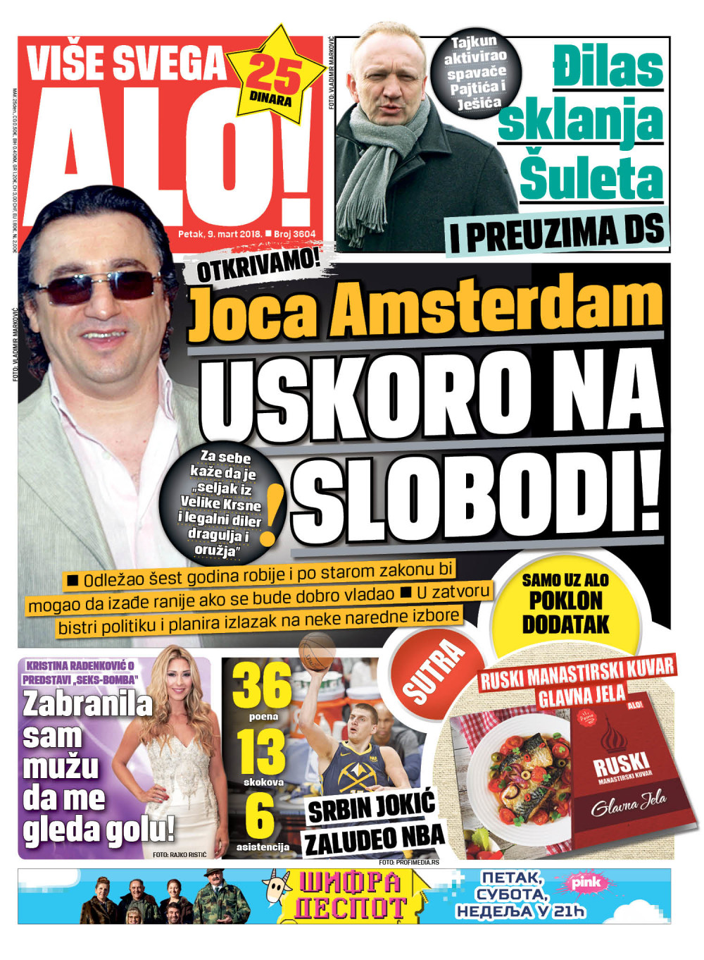 Naslovna za: 9.3.2018