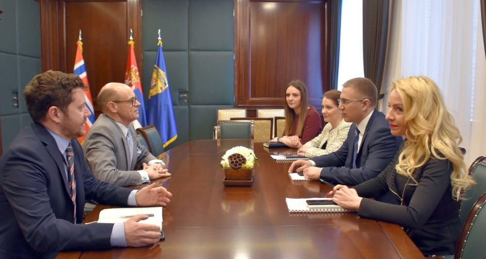 Stefanović i Bjornstad o saradnji dve zemlje