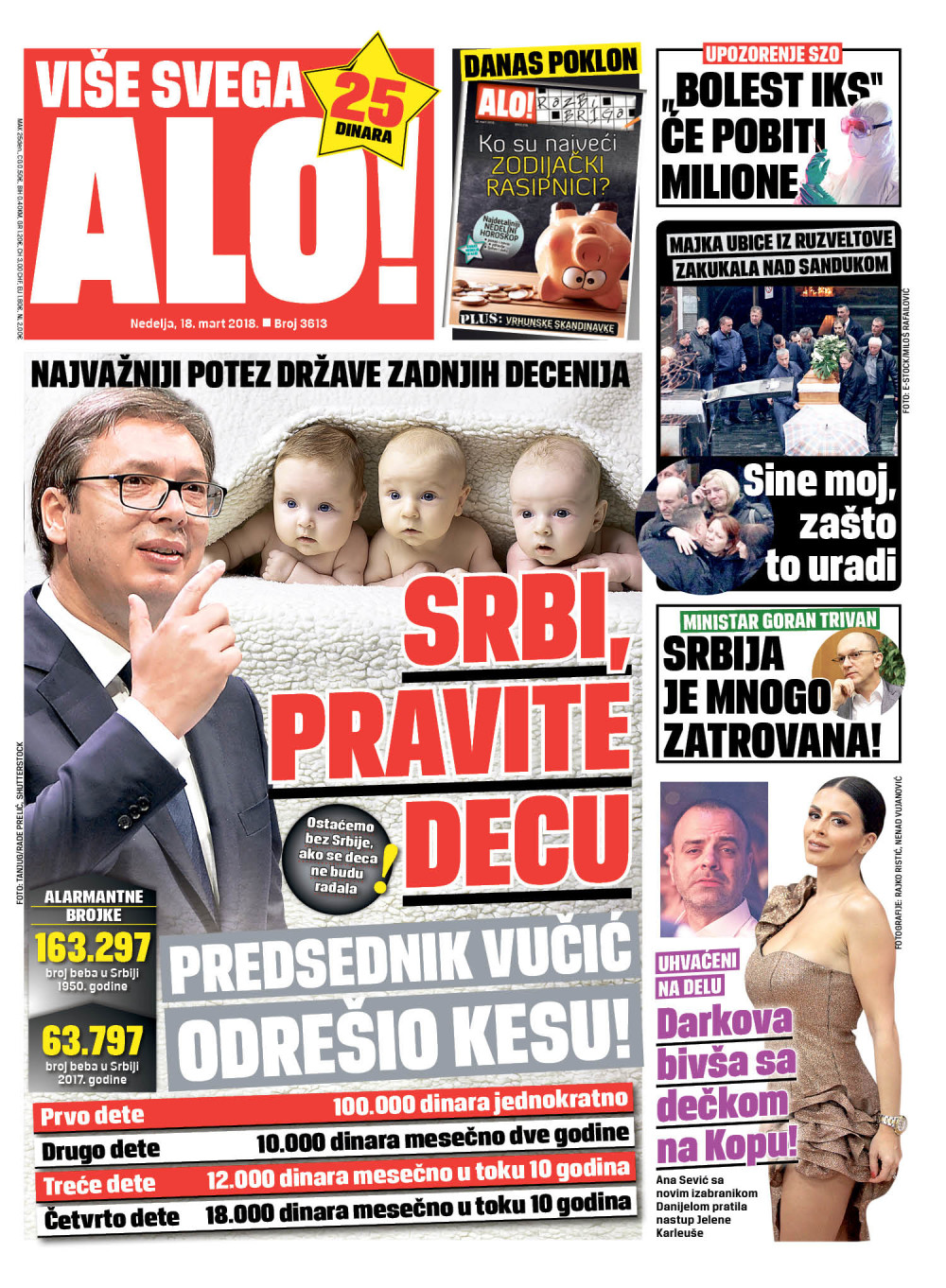 Naslovna za: 18.3.2018